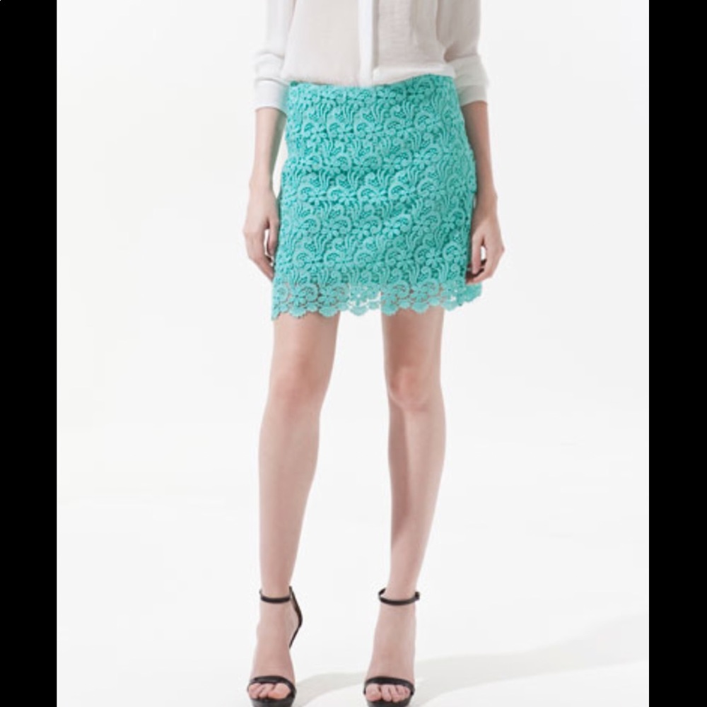 Guipure Lace Skirt